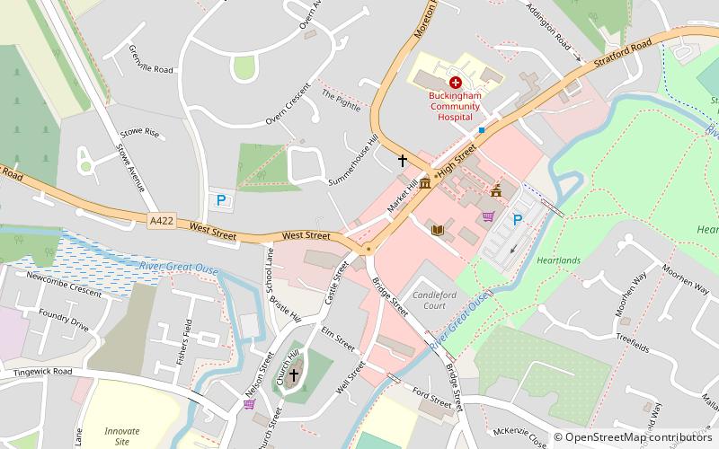 Chantry Chapel location map