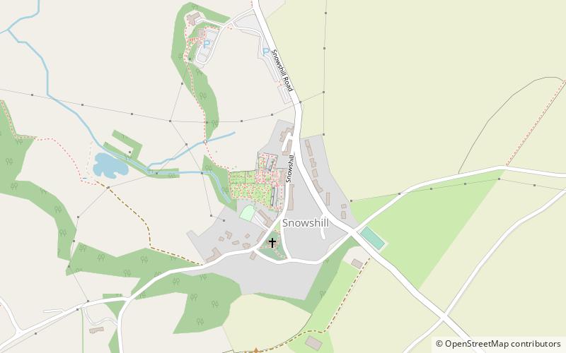 Snowshill Manor location map