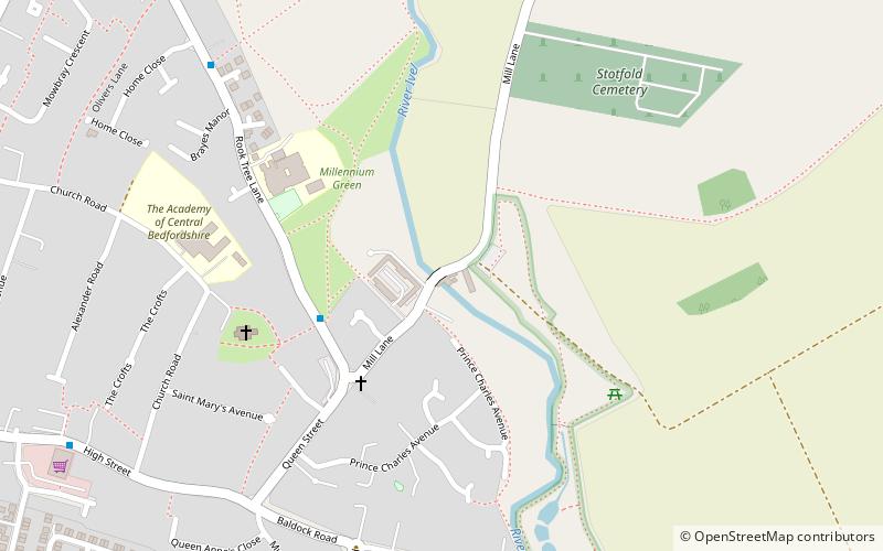 Stotfold Mill location map