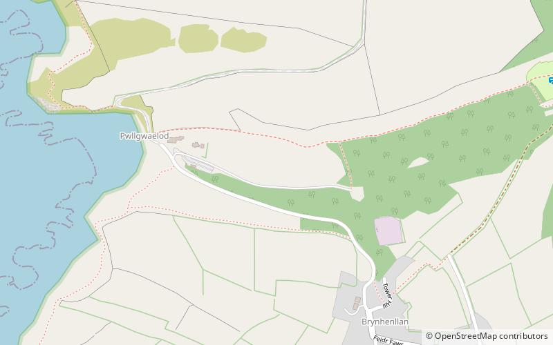 Cwm Dewi location map