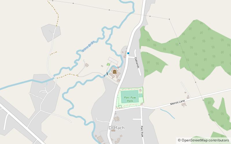 National Wool Museum location map