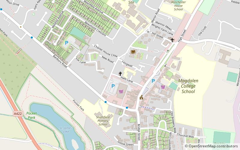 St Martin's Catholic Church location map