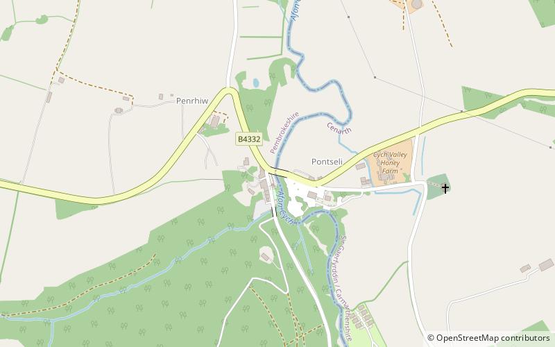 Pont Treseli location map