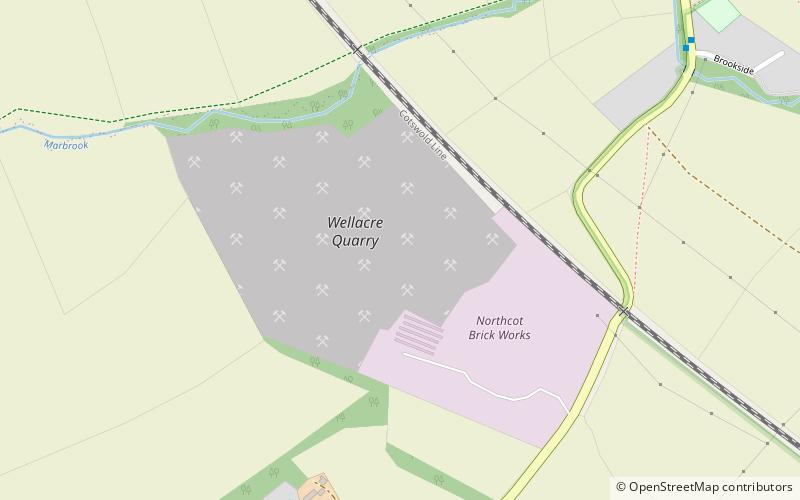 wellacre quarry chipping campden location map