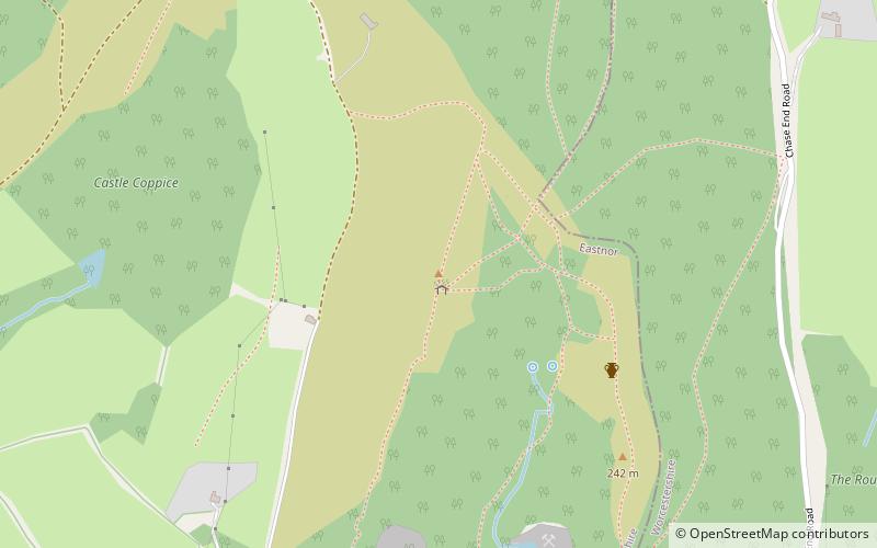 Midsummer Hill location map