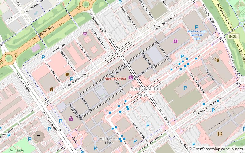 thecentre:mk location map