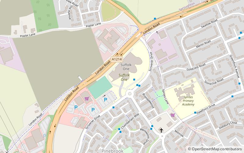one ipswich location map