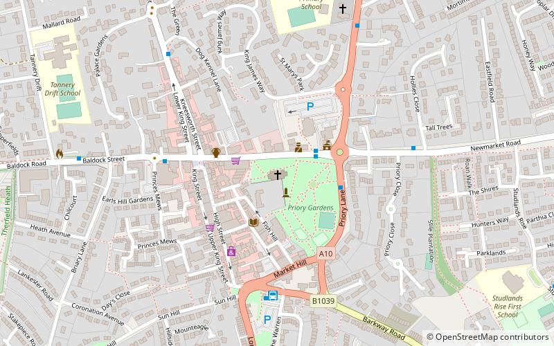 Church of St John the Baptist location map