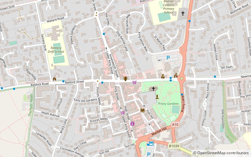 royston cave location map