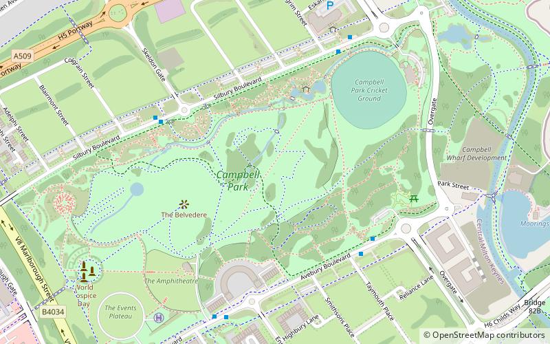 Campbell Park location map