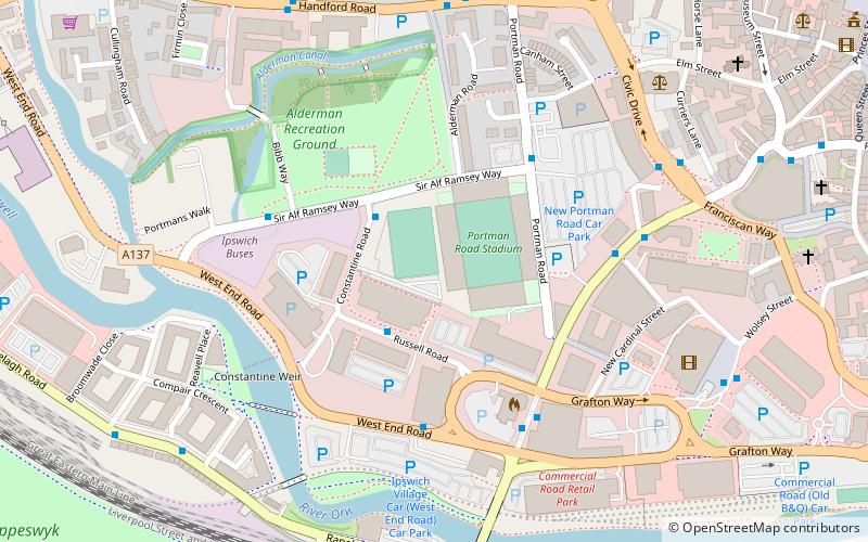 ipswich village development location map