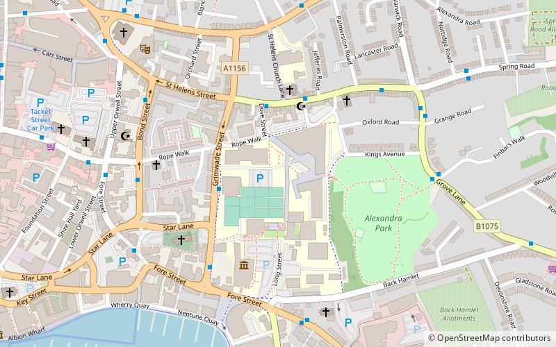 Suffolk New College location map