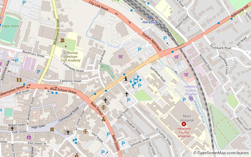 freedom church hereford location map