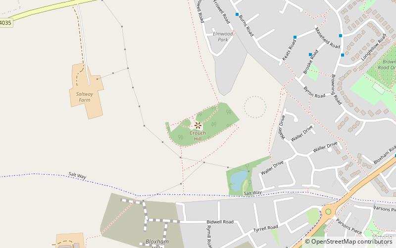 crouch hill banbury location map