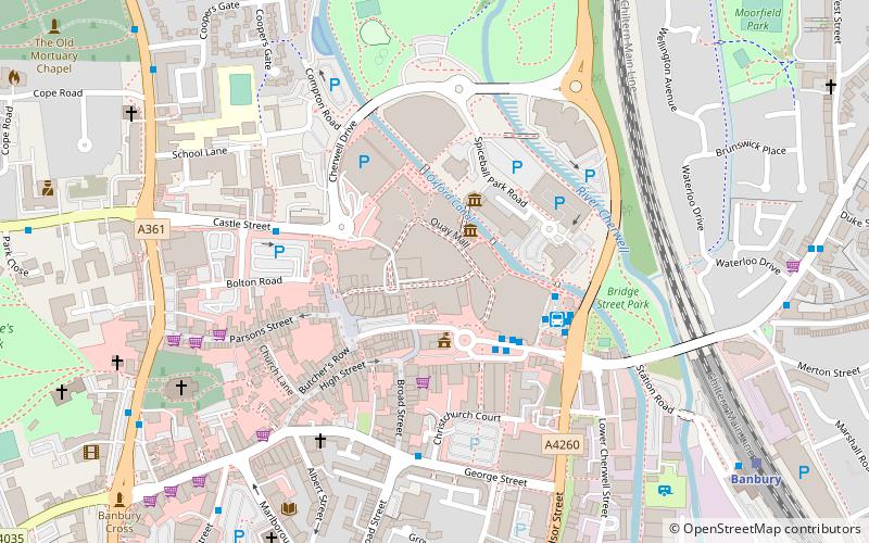 Castle Quay Shopping Centre location map