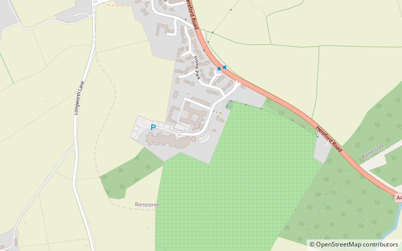 Longworth Roman Catholic Chapel location map