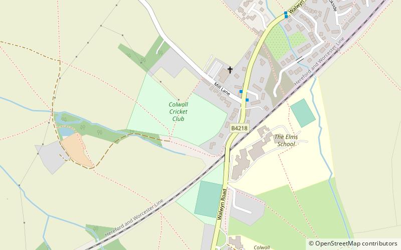 Stowe Lane location map