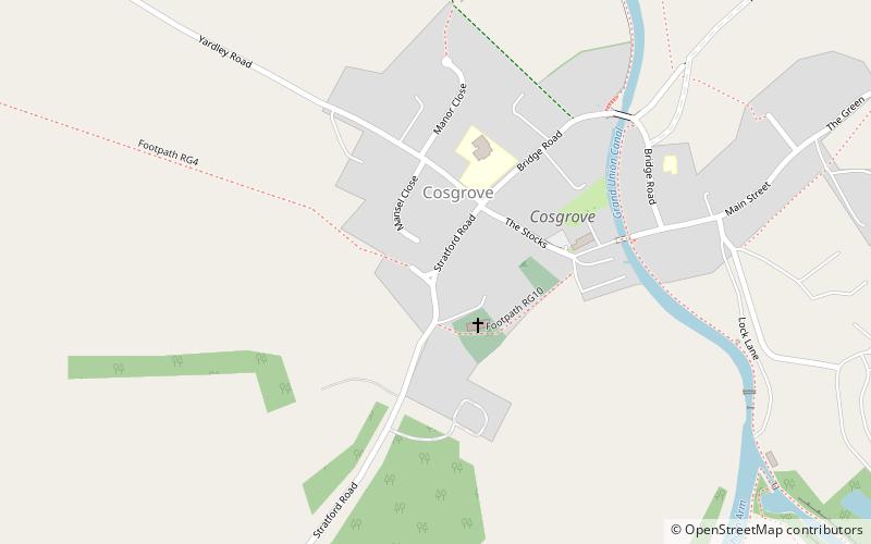 Grafton Way location map