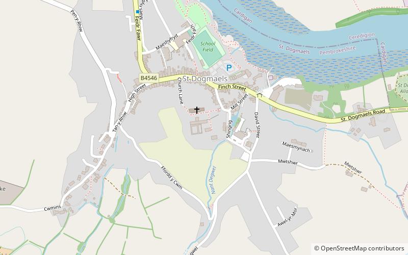 Abbey of St. Mary location map