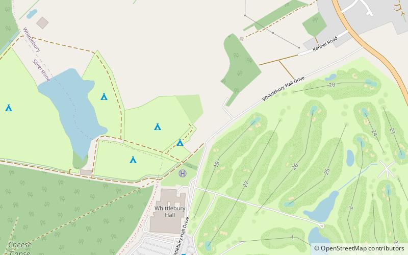 Whittlebury Park location map