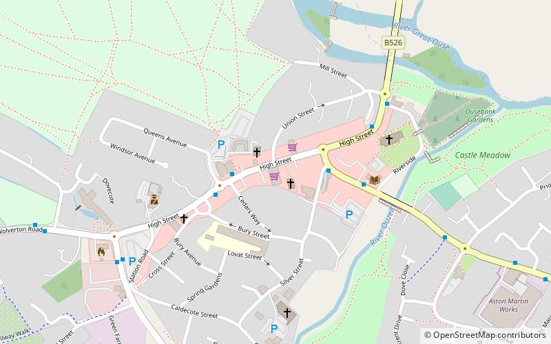 Newport Pagnell location map