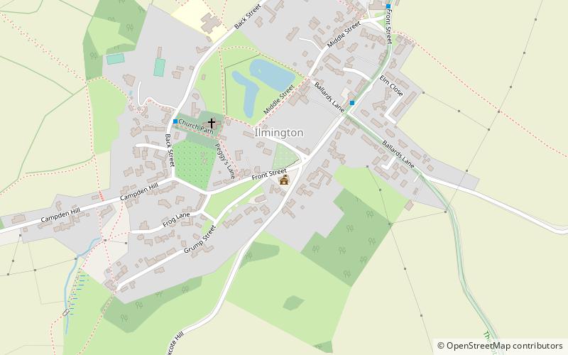 Ilmington Village Hall location map