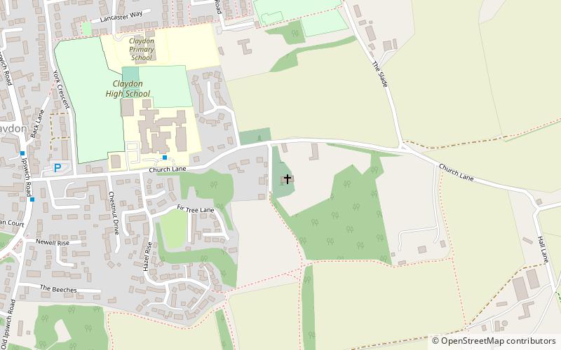 St Peter's Church location map