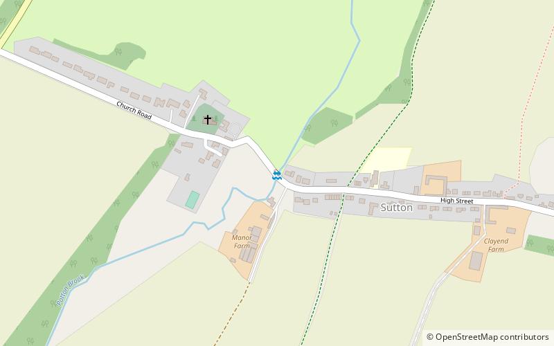 Packhorse bridge location map