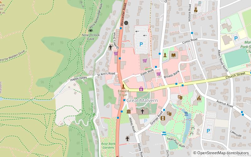 The Theatre of Small Convenience location map