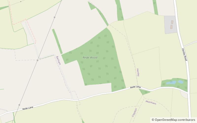 Rede Wood location map