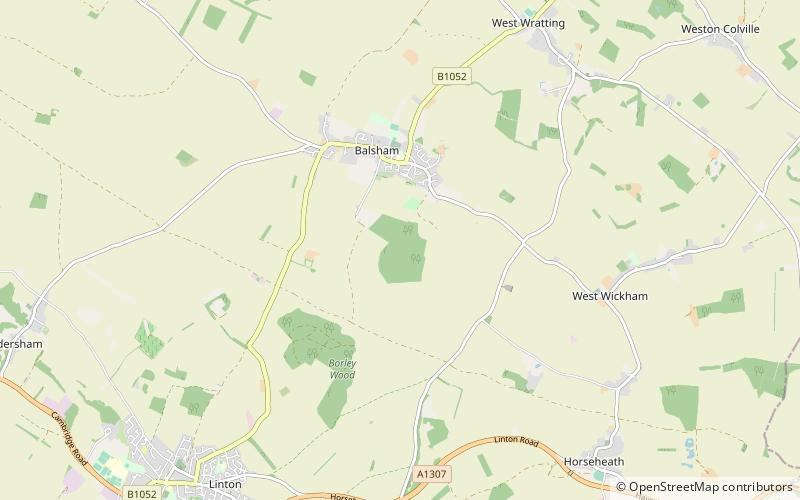 Balsham Wood location map