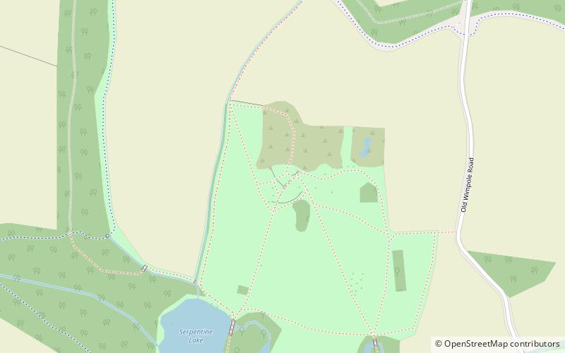 Wimpole's Folly location map