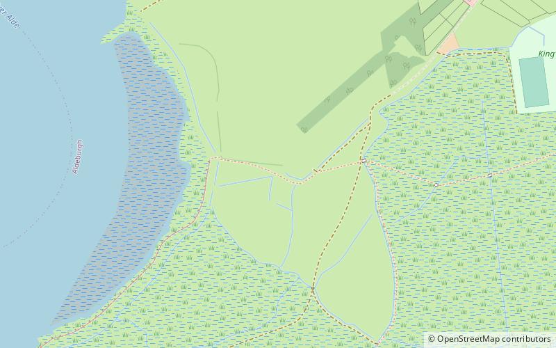 Aldeburgh Hall Pit location map