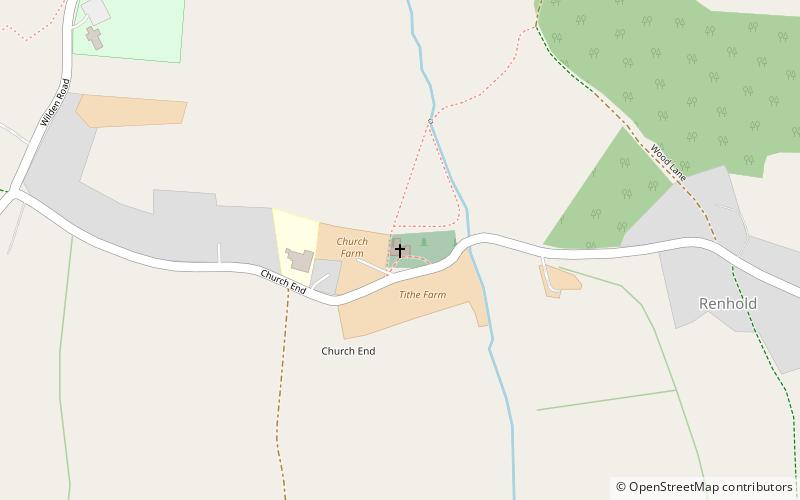 Church of All Saints location map