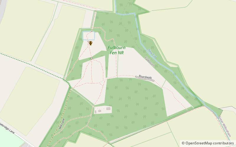 Fulbourn Fen location map