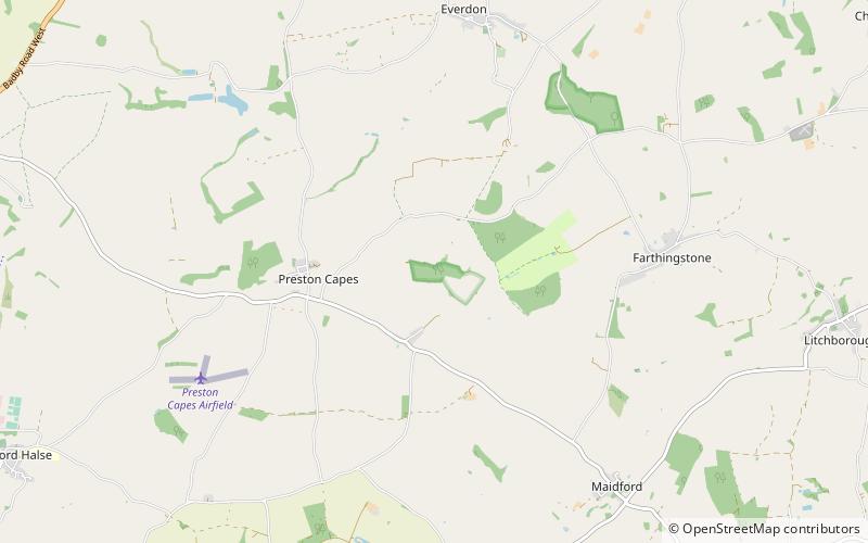 High Wood and Meadow location map