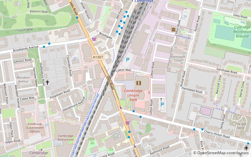 Cambridge Junction location map