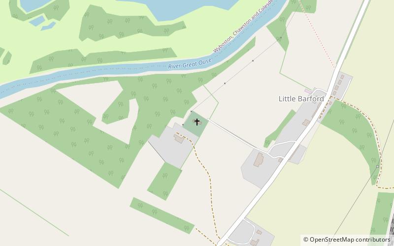 St Denys' Church location map