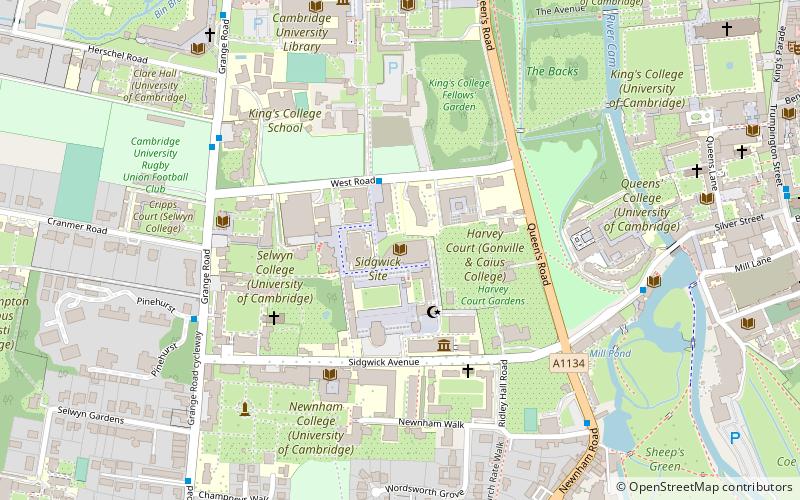 Faculty of Law location map
