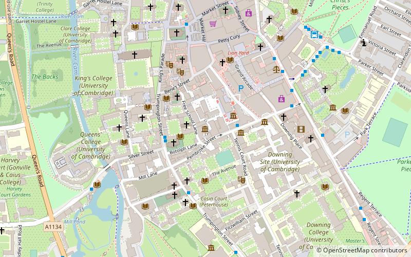 Museo Whipple de Historia de la Ciencia location map