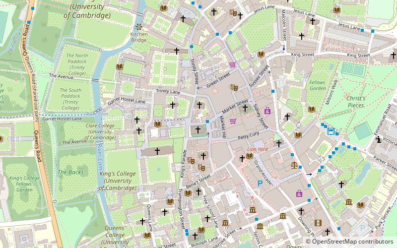 St Mary's Street location map