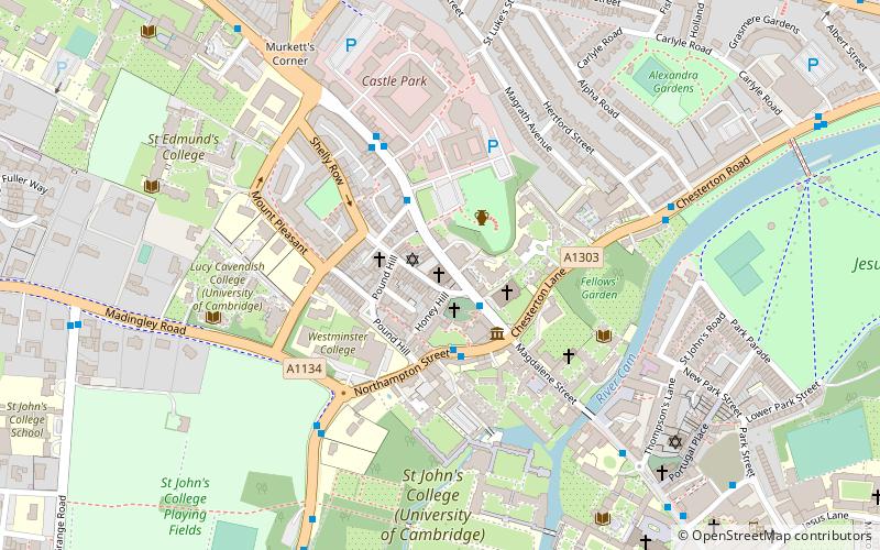 Castle Street Methodist Church location map