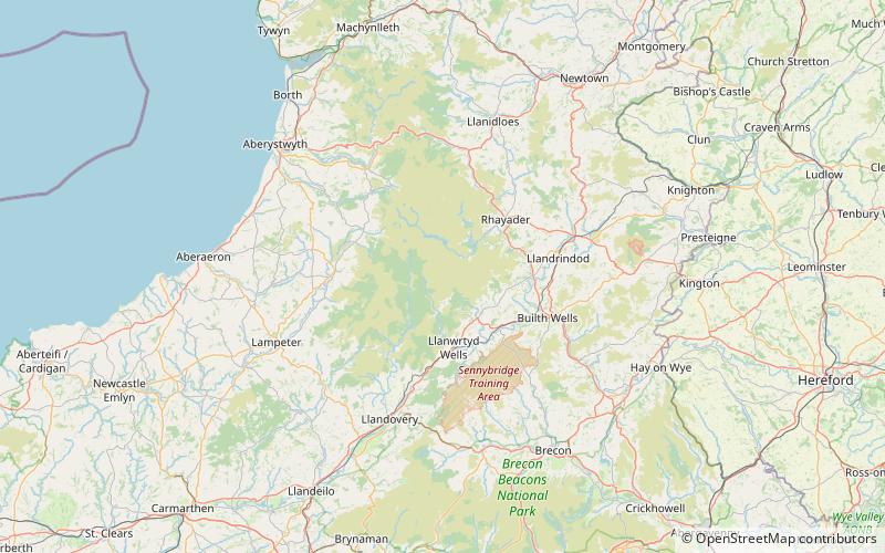Gorllwyn location map