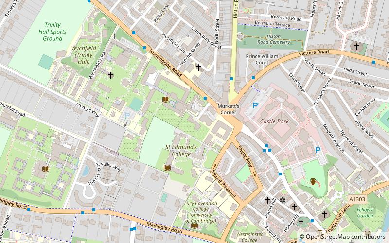 Cambridge Blackfriars location map