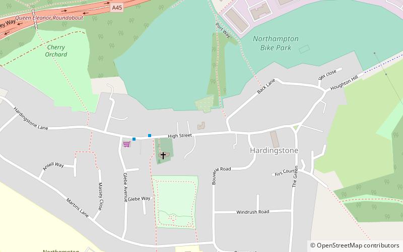 Hardingstone Village Hall location map