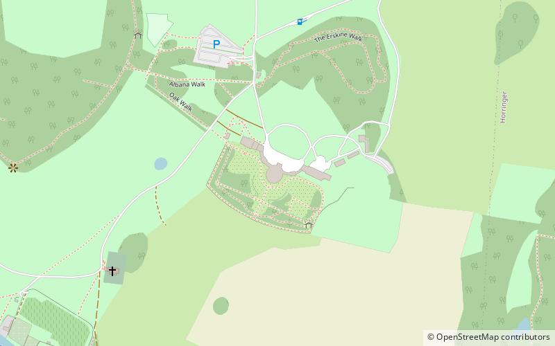 Ickworth House location map