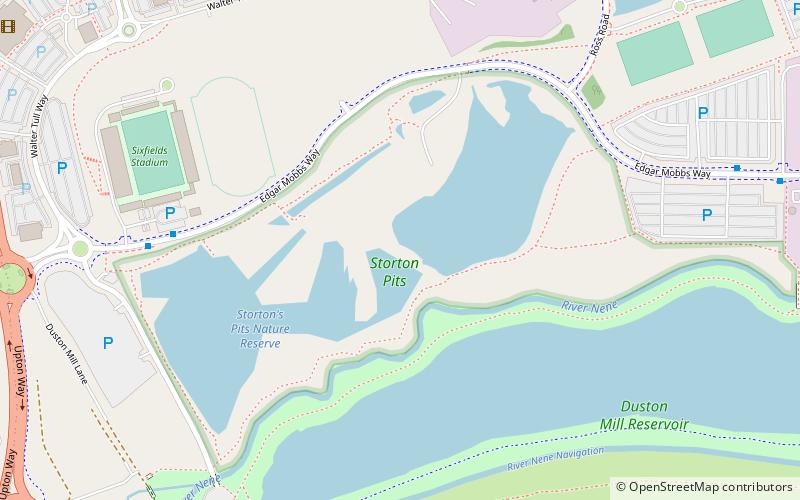 Storton's Pits location map