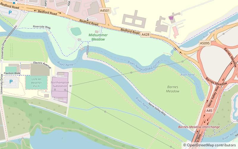 Barnes Meadow location map