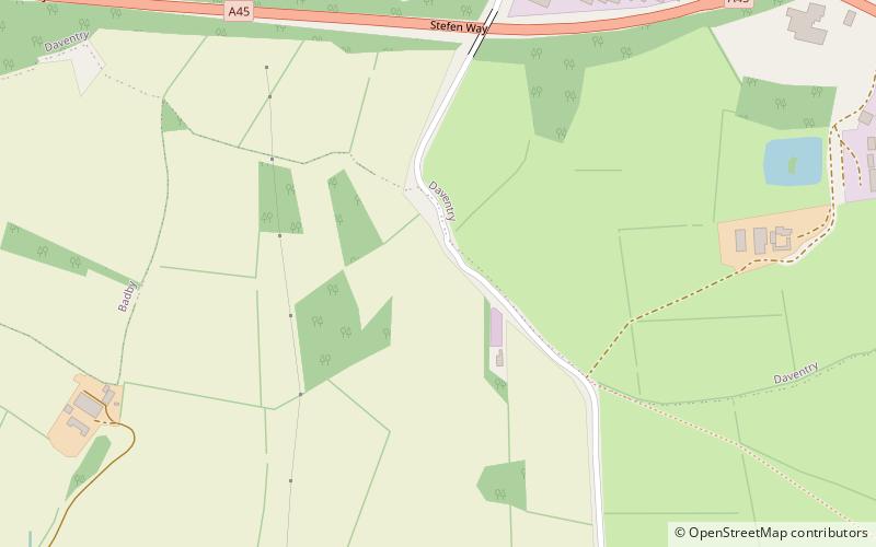 Newnham Hill location map