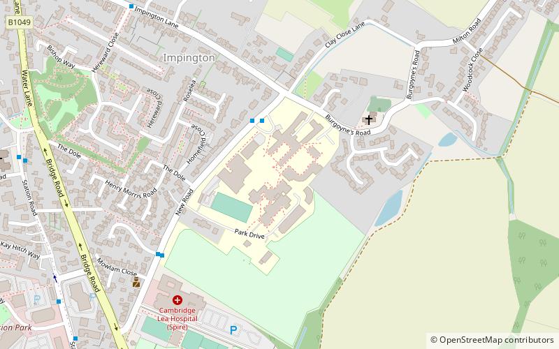 Impington Village College location map